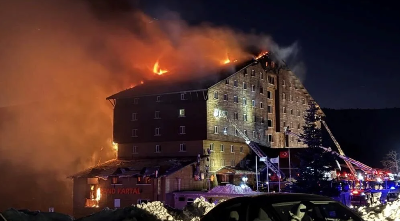 Bolu Kartalkaya Otel Yangını Kapitalist Vahşetin Bir Sonucudur!
