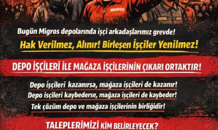 KURTULUŞ YOK TEK BAŞINA!  YA HEP BERABER YA HİÇBİRİMİZ!