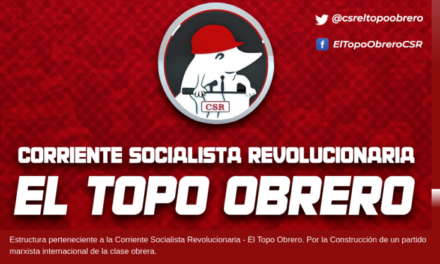 El Topo Obrero ABD’nin Venezuela’ya Yönelik Müdahalesi Üzerine Açıklaması