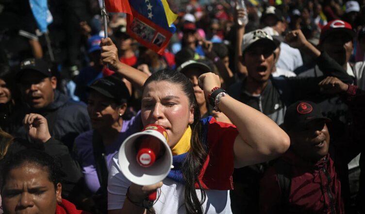 Amerikan sömürgeciliğine, Venezuela burjuvazisinin teslimiyetine Karşı Silahlı İşçi Milisleri!